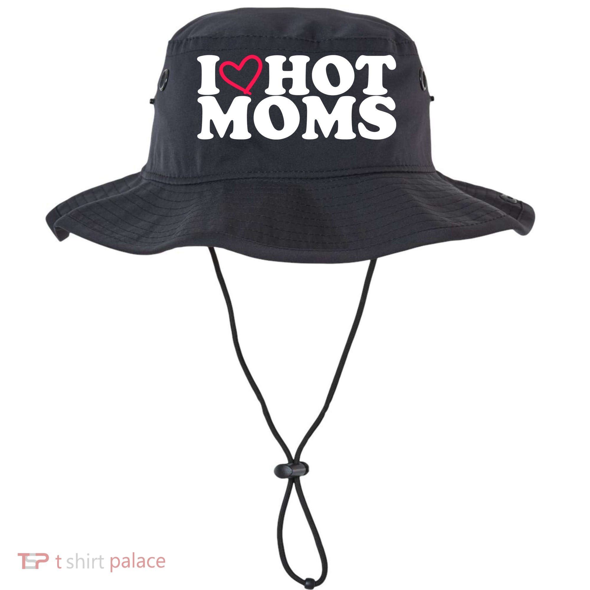 I Love Hot Moms Bucket Hat