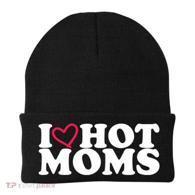 I Love Hot Moms Beanie