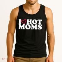 I Love Hot Moms Tank Top thumb 3