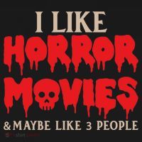 I Like Horror Movies Halloween Ornament thumb 1