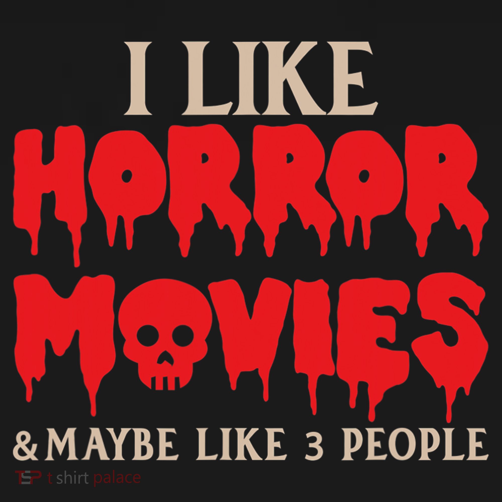 I Like Horror Movies Halloween Ornament