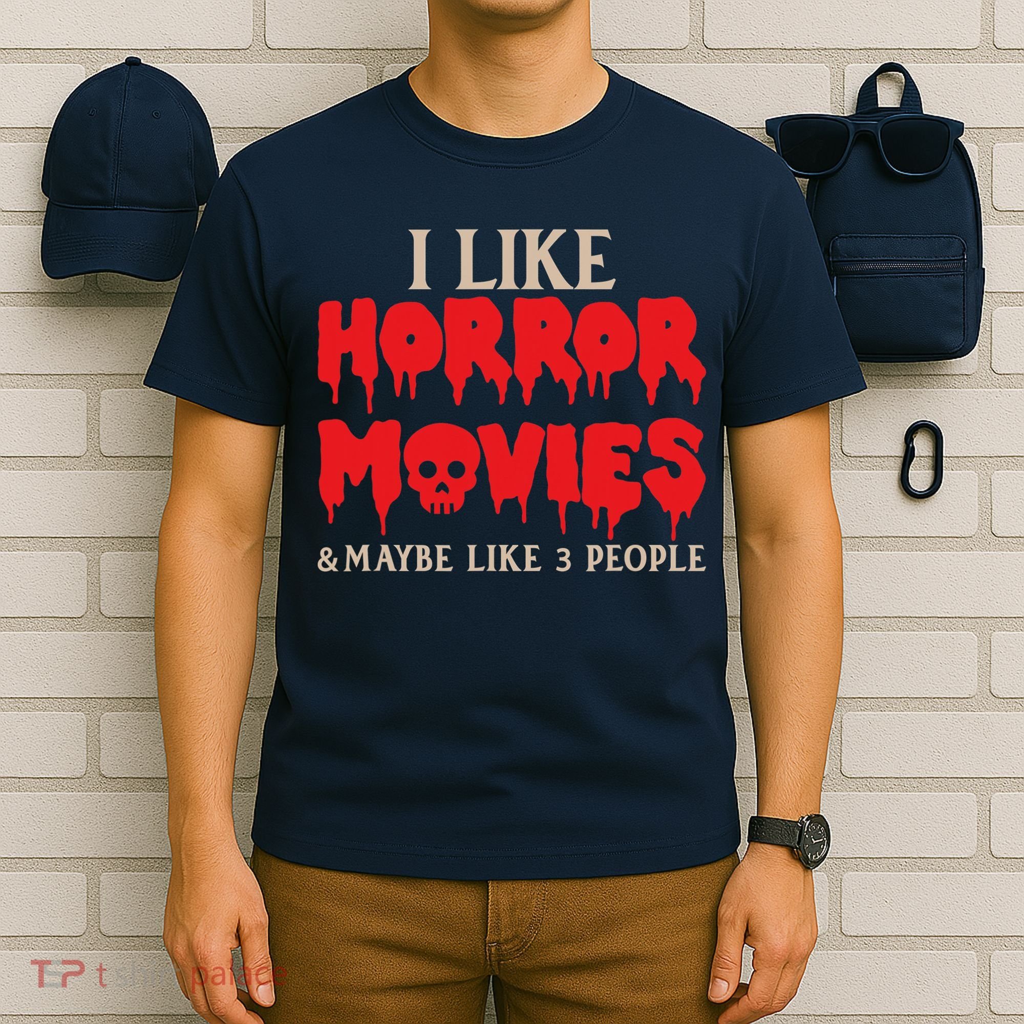 I Like Horror Movies Halloween T-Shirt