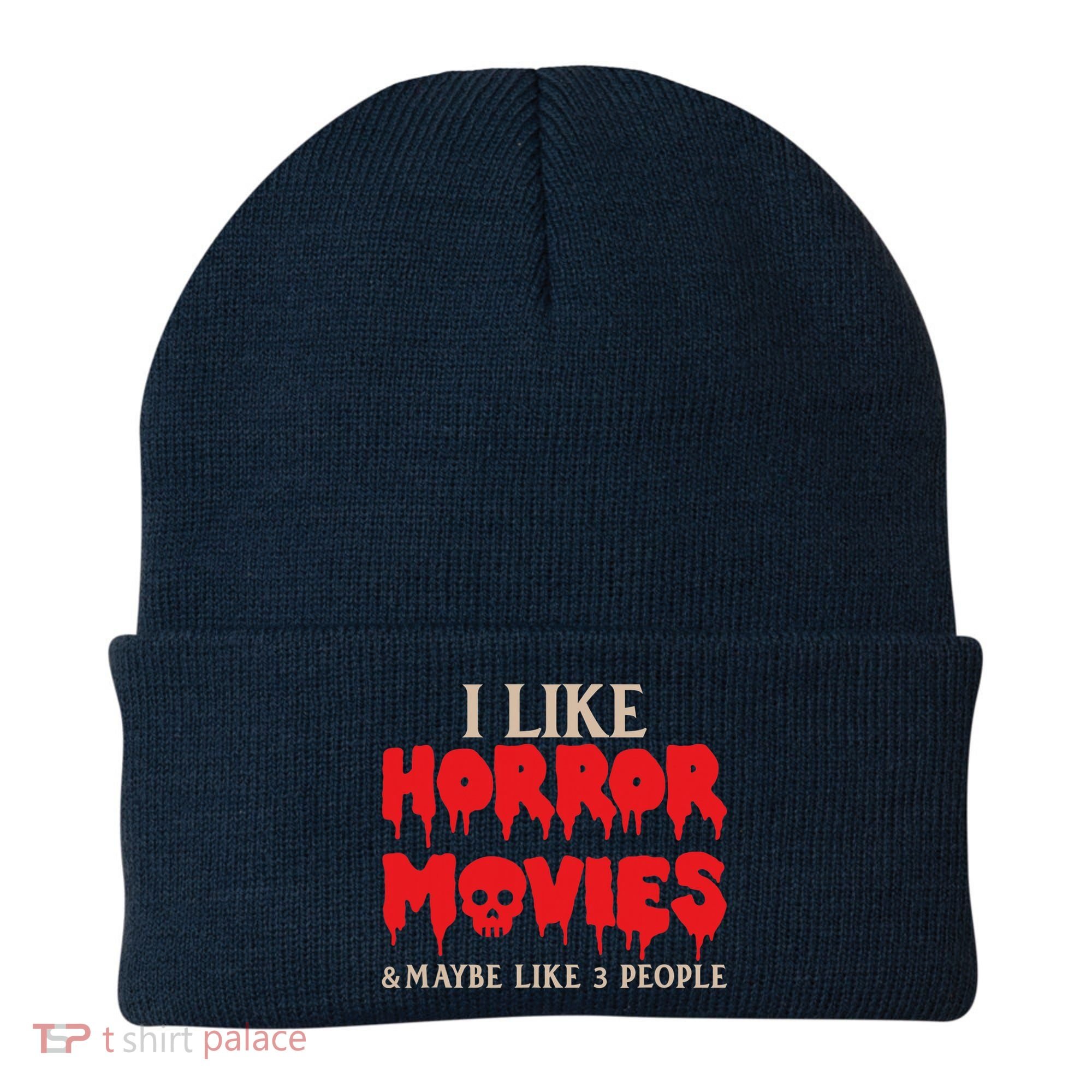 I Like Horror Movies Halloween Beanie
