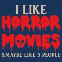 I Like Horror Movies Halloween Mousepad thumb 1
