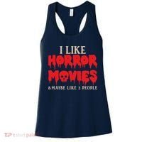I Like Horror Movies Halloween Women's Tank Top thumb 0