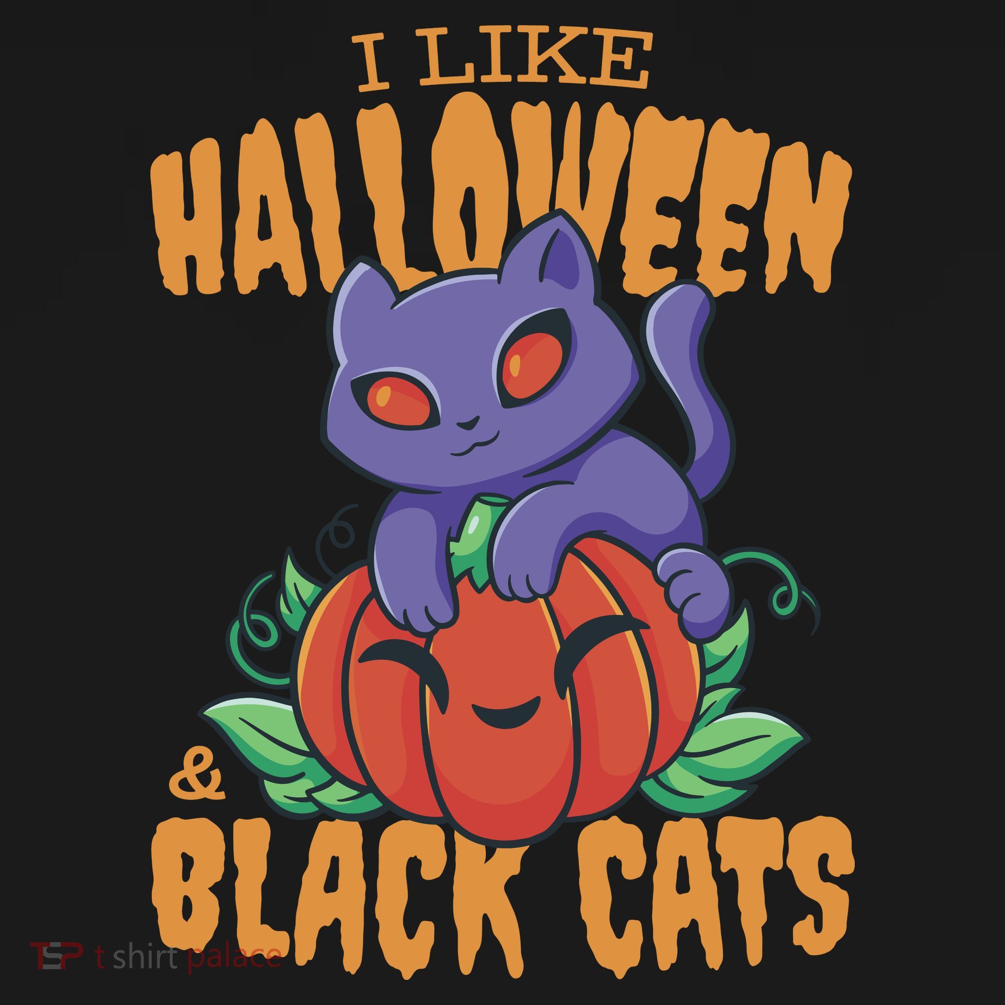 I Like Halloween And Black Cats Women's Tank Top
