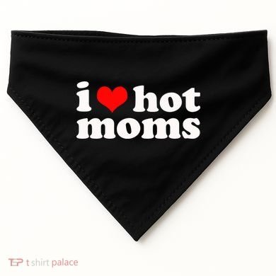 I Love Hot Moms USA-Made Doggie Bandana