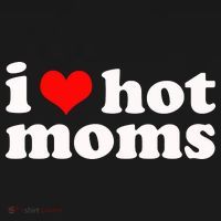I Love Hot Moms Long Sleeve Shirt thumb 2