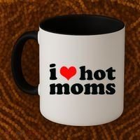 I Love Hot Moms Coffee Mug thumb 2