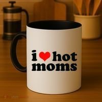 I Love Hot Moms Coffee Mug thumb 4