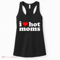 I Love Hot Moms Women's Tank Top thumb 0