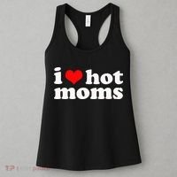 I Love Hot Moms Women's Tank Top thumb 3