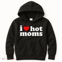 I Love Hot Moms Kids Hoodie thumb 0