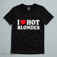 I Love Hot Blondes I Heart Hot Blonde T-Shirt thumb 5