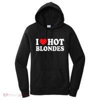 I Love Hot Blondes I Heart Hot Blonde Women's Hoodie thumb 0