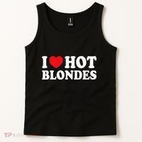 I Love Hot Blondes I Heart Hot Blonde Tank Top thumb 2