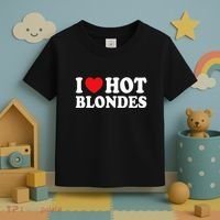 I Love Hot Blondes I Heart Hot Blonde Toddler T-Shirt thumb 3