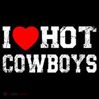 I Love Hot Cowboys, I Heart Hot Cowboys Lover Coffee Mug thumb 5