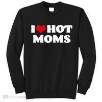 I Love Hot Moms Red Heart Hot Mother Sweatshirt thumb 0