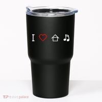 I Love House Music Tumbler thumb 0