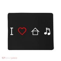 I Love House Music Mousepad thumb 0