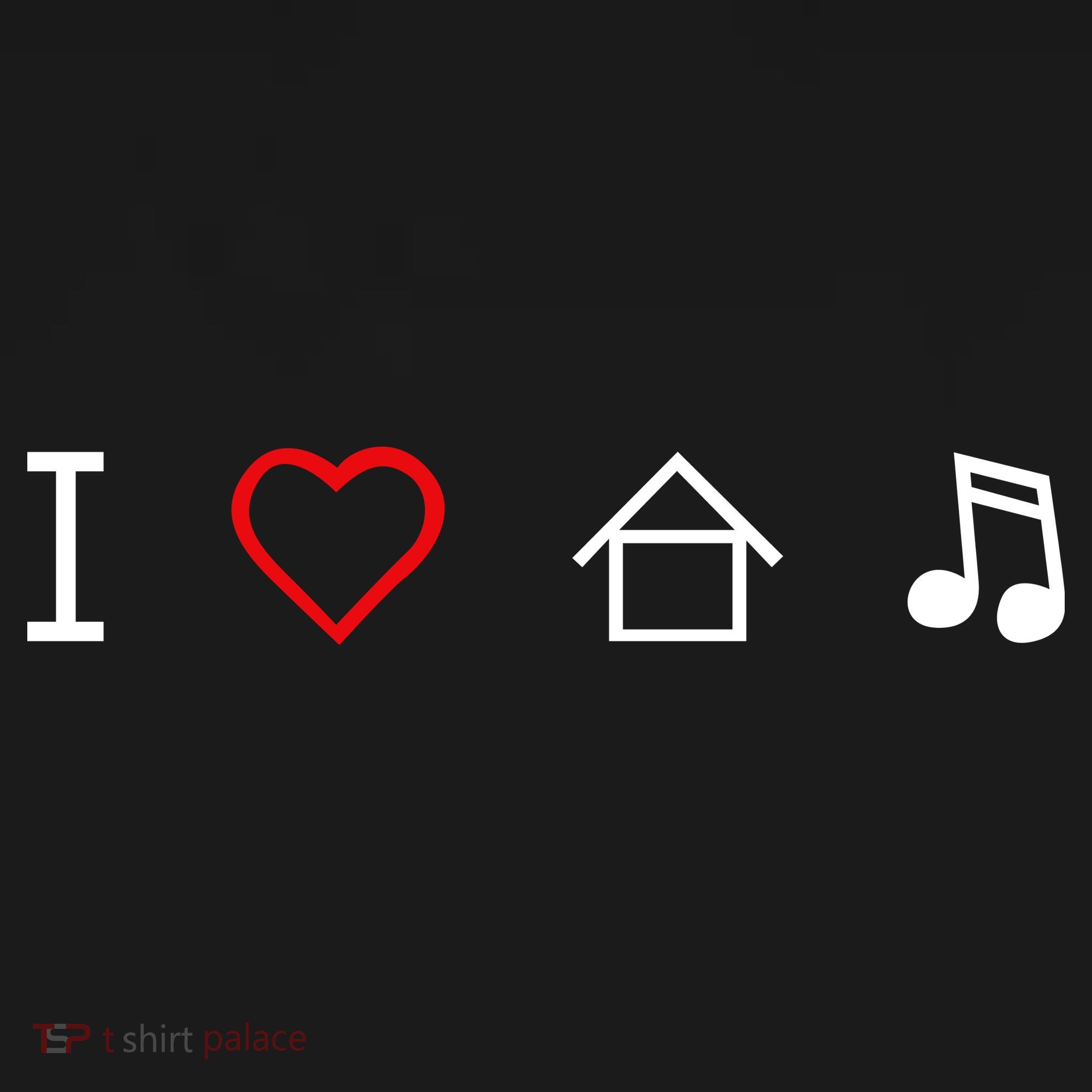 I Love House Music Women's Tank Top