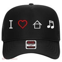 I Love House Music Hat thumb 0