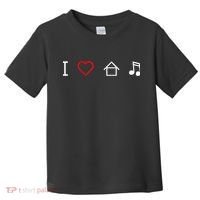 I Love House Music Toddler T-Shirt thumb 0