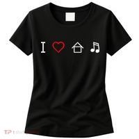 I Love House Music Women's T-Shirt thumb 0