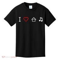 I Love House Music Kids T-Shirt thumb 0