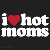 I Love Hot Moms Gift Beanie thumb 2