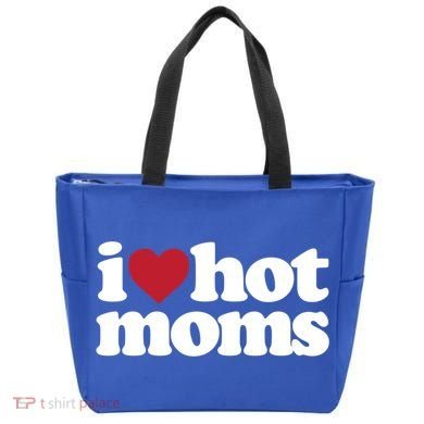 I Love Hot Moms Gift Tote Bag