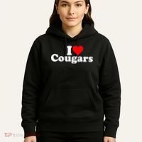 I LOVE HEART COUGARS SEXY OLDER Hoodie thumb 5