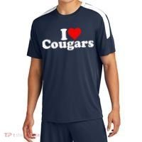 I LOVE HEART COUGARS SEXY OLDER Sport-Tek Competitor United Soccer Jersey thumb 0