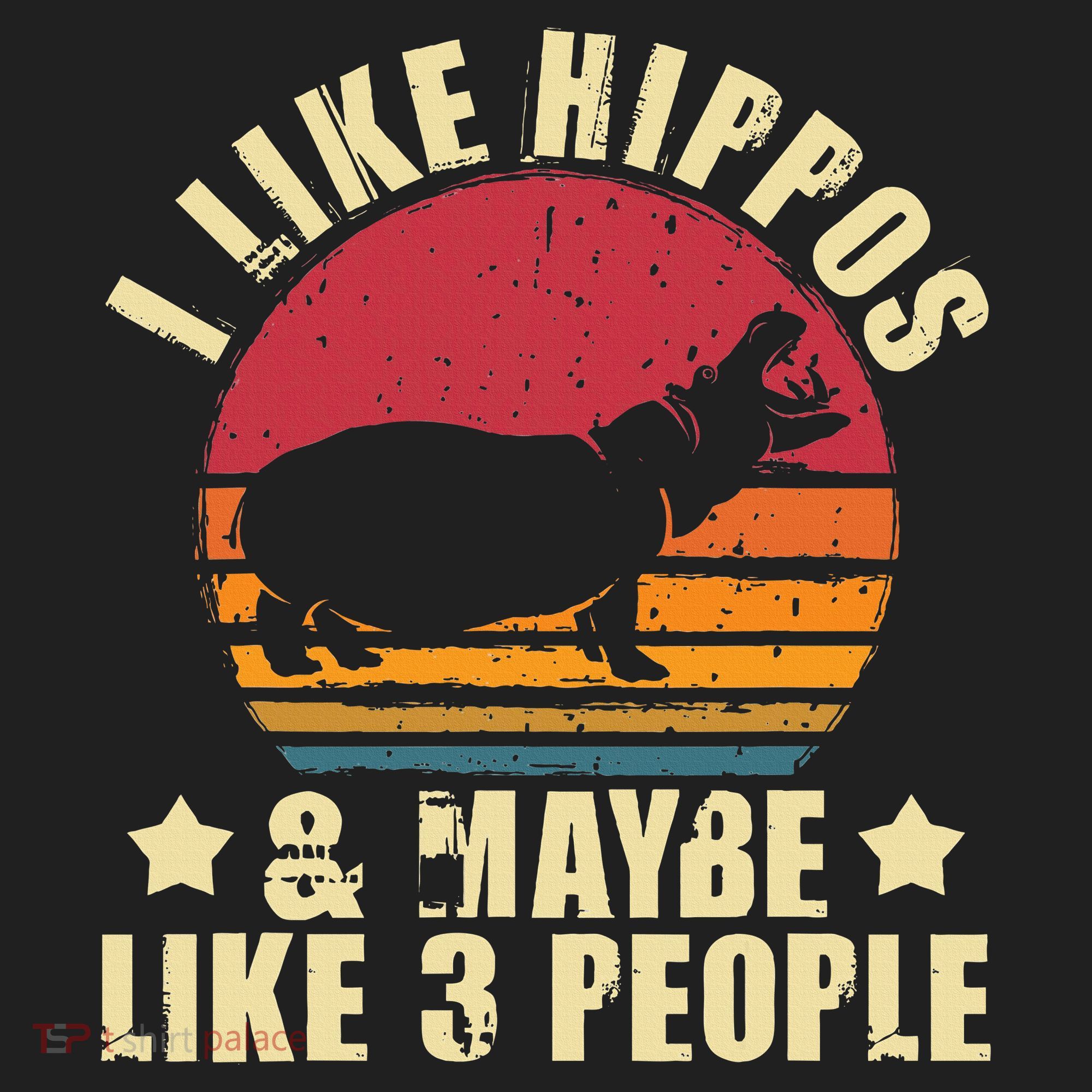 I Like Hippos & Maybe Like 3 People Zookeeper Hippopotamus Hat