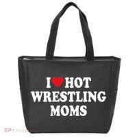 I Love Hot Wrestling Moms Groovy  Tote Bag thumb 0