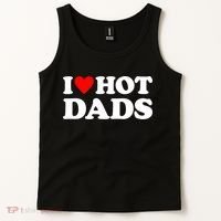 I Love Hot Dads I Heart Hot Dads Tank Top thumb 2