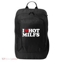 I LOVE HOT MILFS I HEART HOT MILFS City Backpack thumb 0