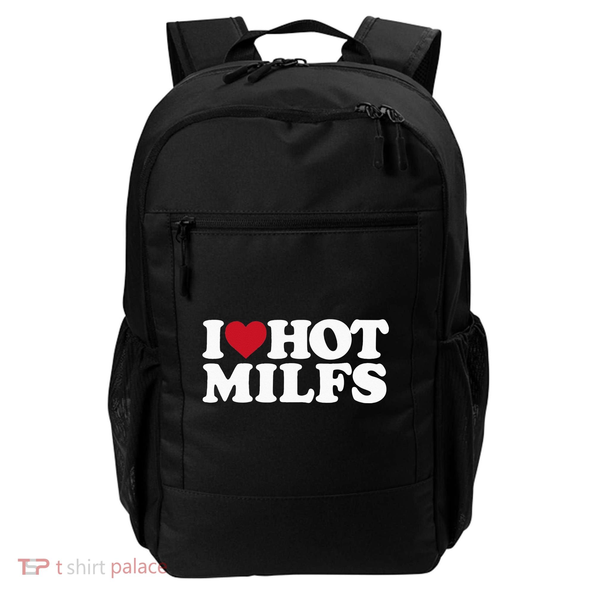 I LOVE HOT MILFS I HEART HOT MILFS Backpack