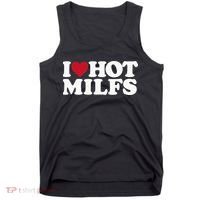 I LOVE HOT MILFS I HEART HOT MILFS Tank Top thumb 0