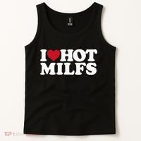 I LOVE HOT MILFS I HEART HOT MILFS Tank Top thumb 2