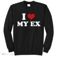 I Love Heart My EX 2000s Style Meme Tee Sweatshirt thumb 0