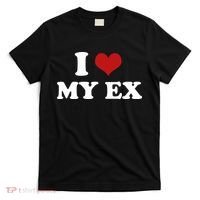 I Love Heart My EX 2000s Style Meme Tee T-Shirt thumb 0