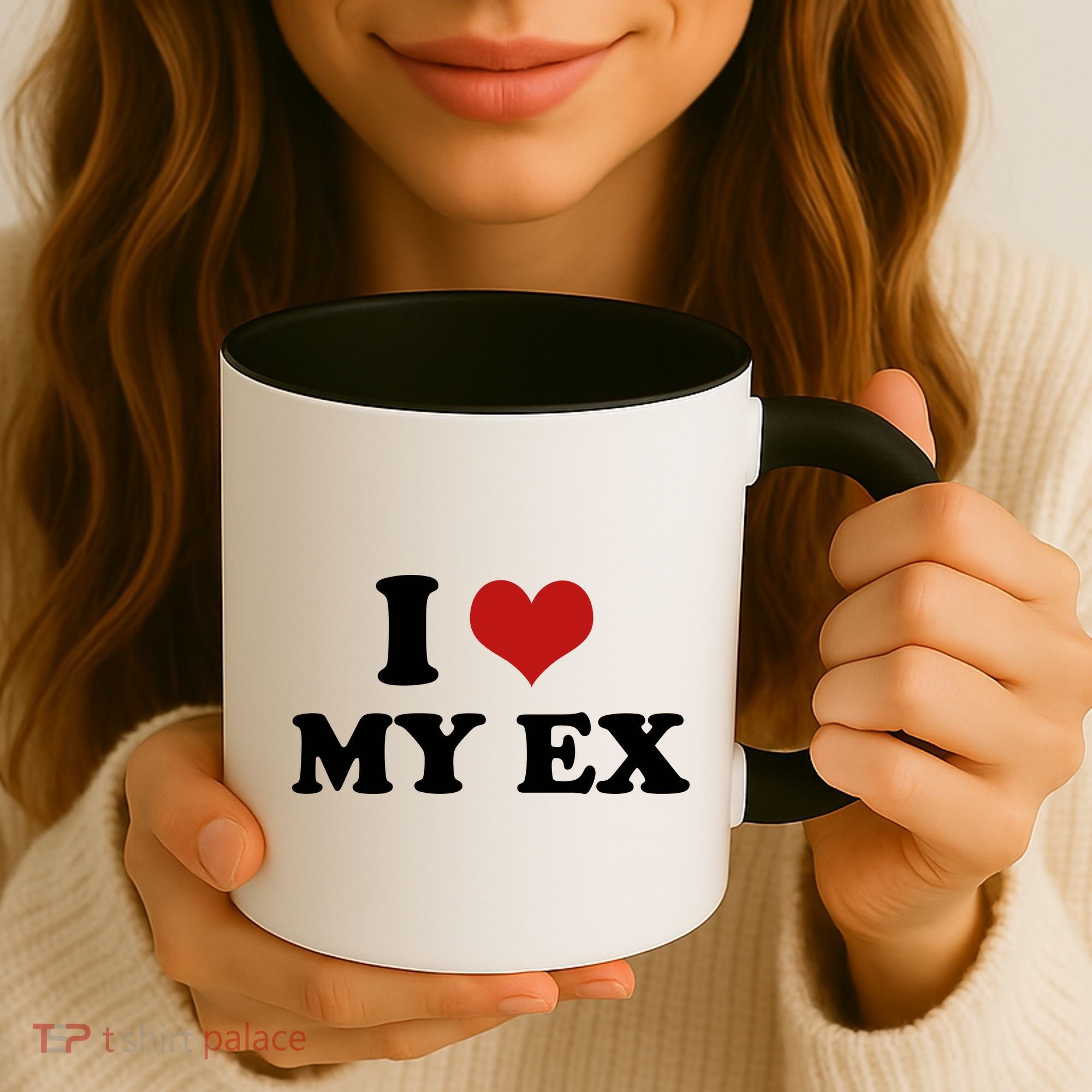 I Love Heart My EX 2000s Style Meme Tee Coffee Mug
