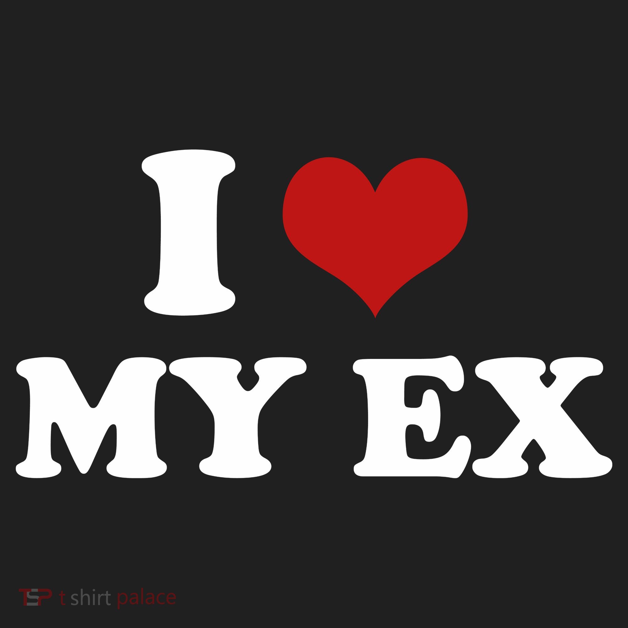 I Love Heart My EX 2000s Style Meme Tee Beanie