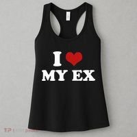I Love Heart My EX 2000s Style Meme Tee Women's Tank Top thumb 3