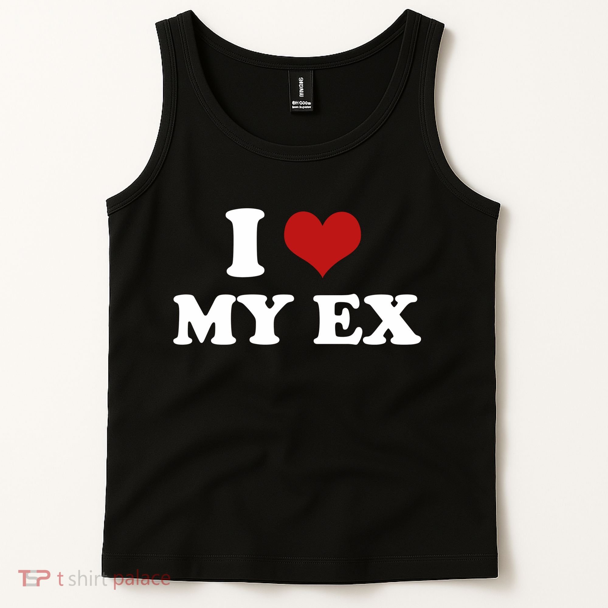 I Love Heart My EX 2000s Style Meme Tee Tank Top