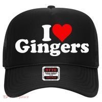 I LOVE HEART GINGERS REDHEADS RED HAIR Hat thumb 0