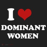 I Love Heart Dominant Women Funny Meme Hat thumb 2