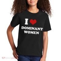I Love Heart Dominant Women Funny Meme Kids T-Shirt thumb 2